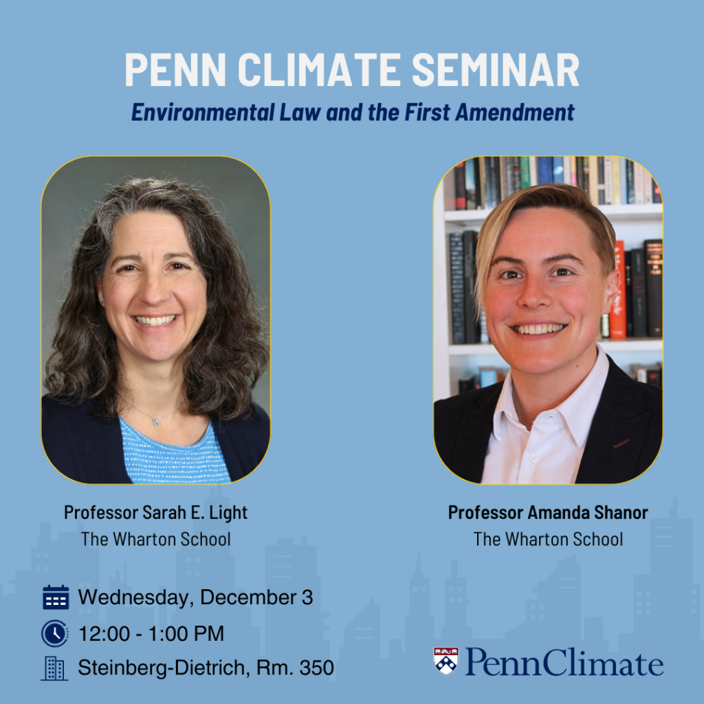 Penn Climate Seminar