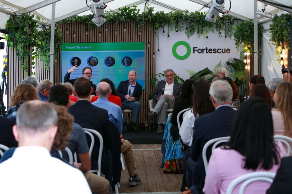NY Climate Week Panel aboard the Fortescue Green Pioneer